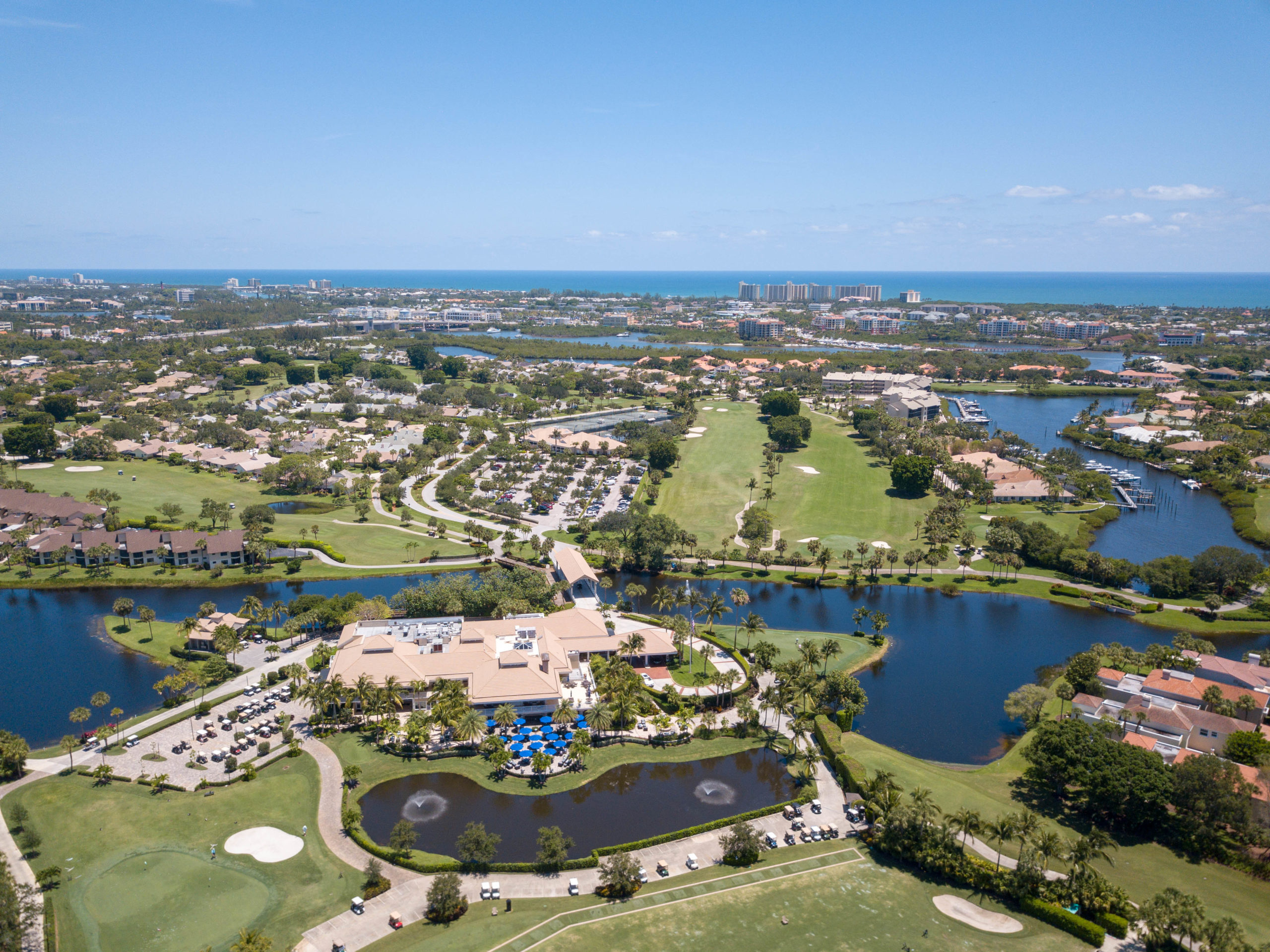 Jupiter community aerial view
